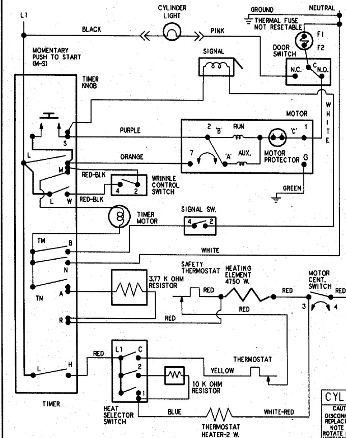 Diagram for HYE3658AYW