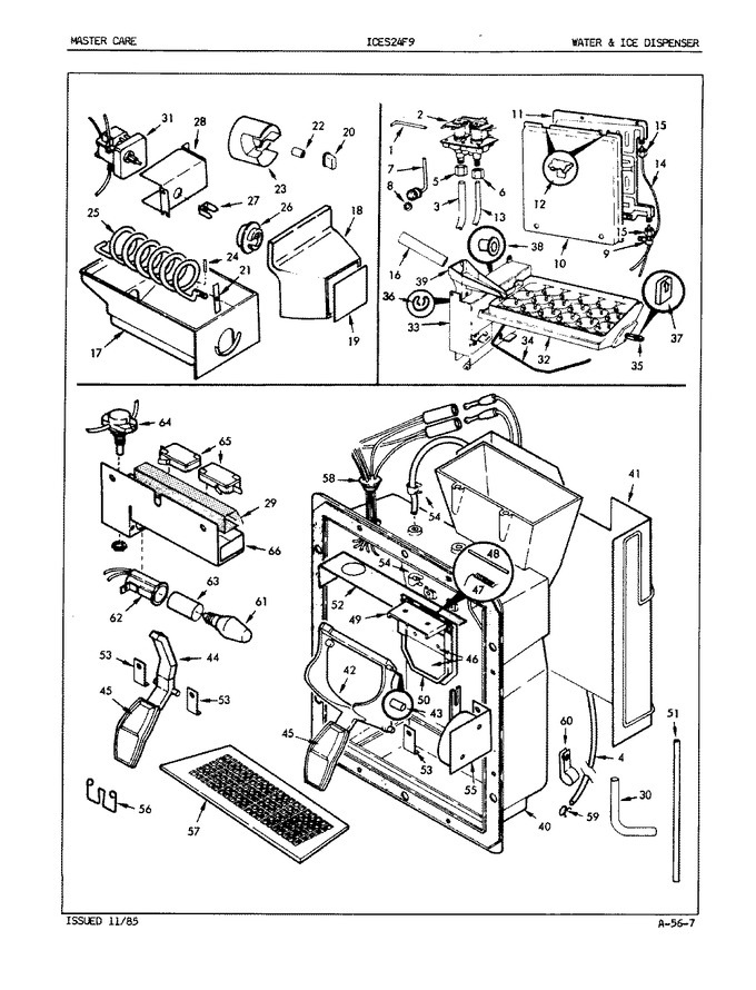 Diagram for ICES24F9 (BOM: 5L50A)