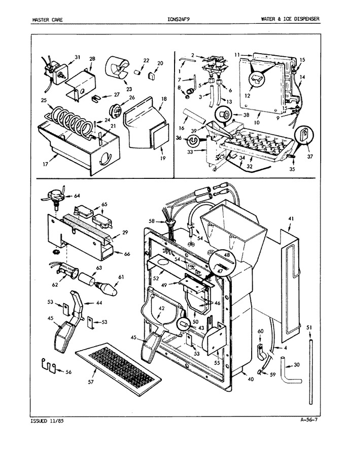 Diagram for ICNS24F9 (BOM: 5L51A)