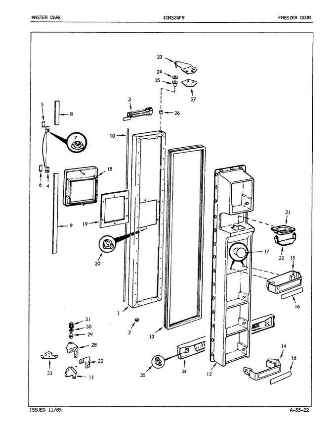 Diagram for ICNS24F9A (BOM: 5L51A)