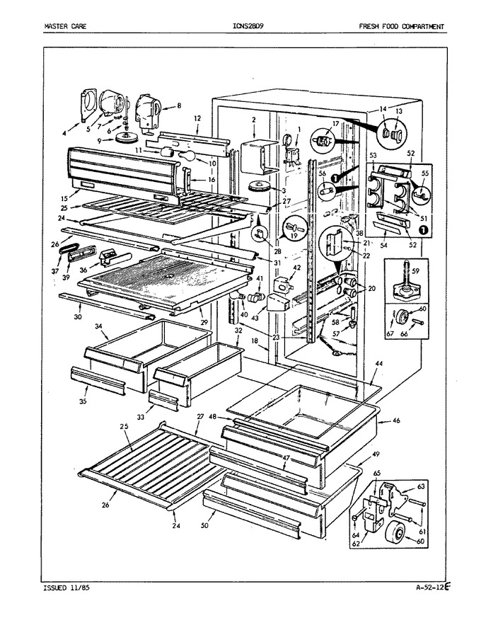 Diagram for ICNS28D92A (BOM: 5L58A)