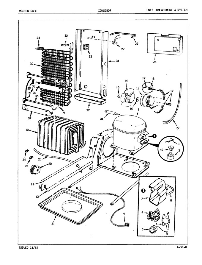 Diagram for ICNS28D92A (BOM: 5L58A)