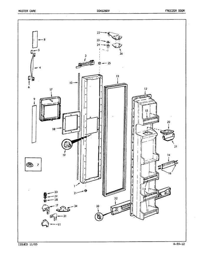 Diagram for ICNS28D92A (BOM: 5L58A)