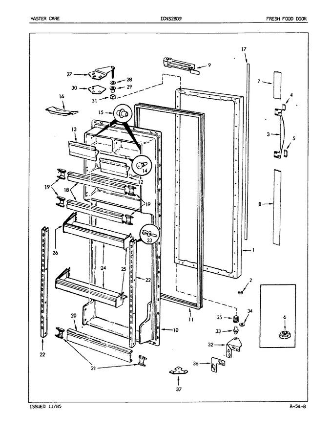 Diagram for ICNS28D92A (BOM: 5L58A)