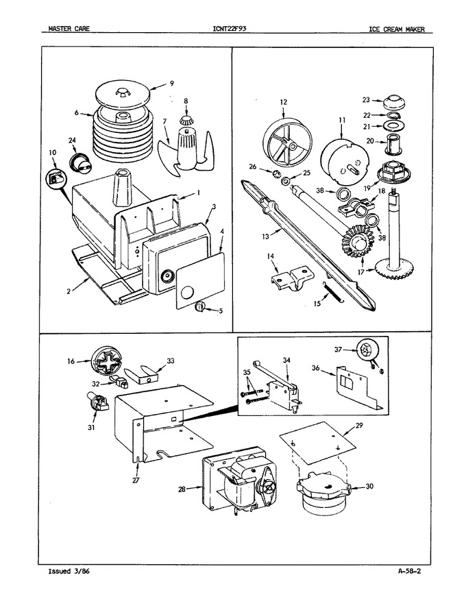 Diagram for ICNT22F93A (BOM: 5B78B)