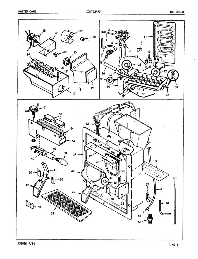 Diagram for ICNT22F93 (BOM: 5B78A)