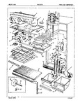 Diagram for 03 - Fresh Food Compartment