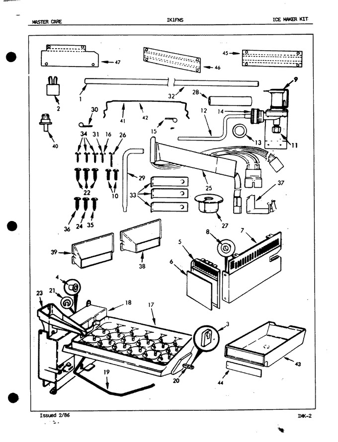 Diagram for IK1FNS (BOM: 5X43B)