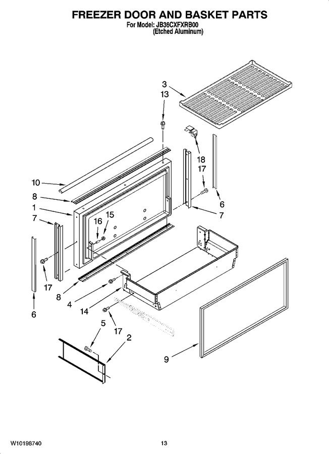 Diagram for JB36CXFXRB00