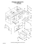 Diagram for 05 - Freezer Liner Parts