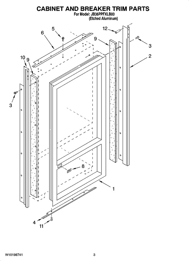 Diagram for JB36PPFXLB00