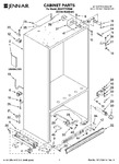 Diagram for 01 - Cabinet Parts