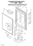 Diagram for 04 - Refrigerator Door Parts