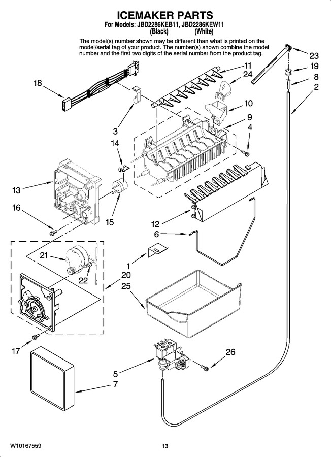 Diagram for JBD2286KEW11
