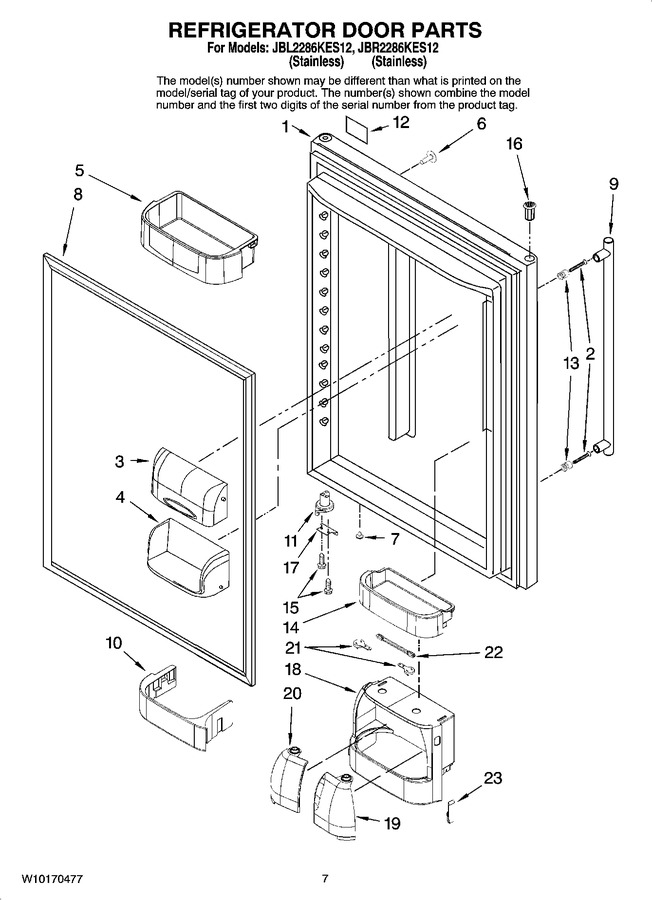 Diagram for JBL2286KES12