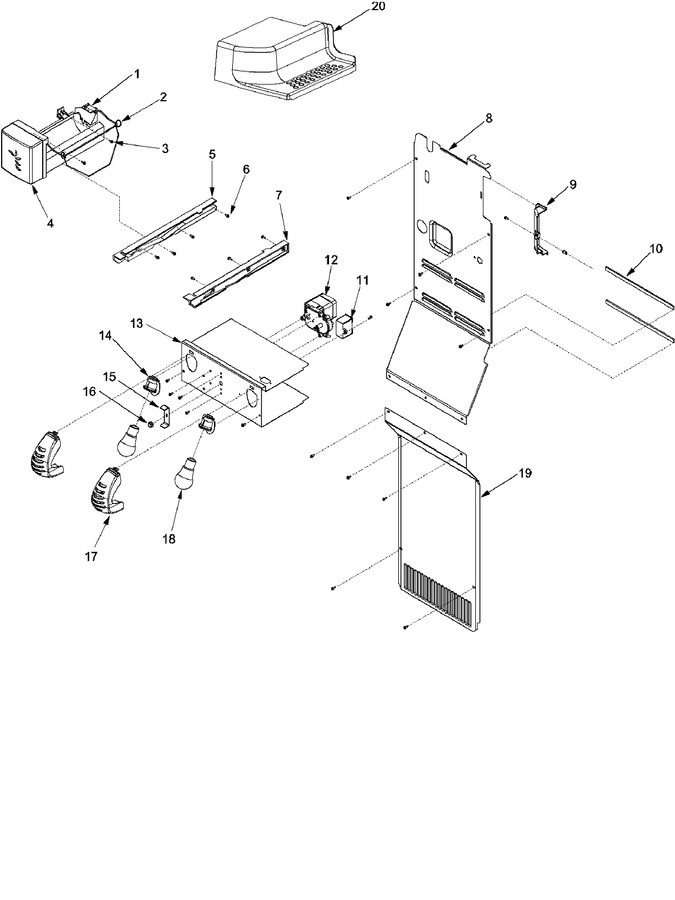 Diagram for XRSS267BW (BOM: PXRSS267BW0)