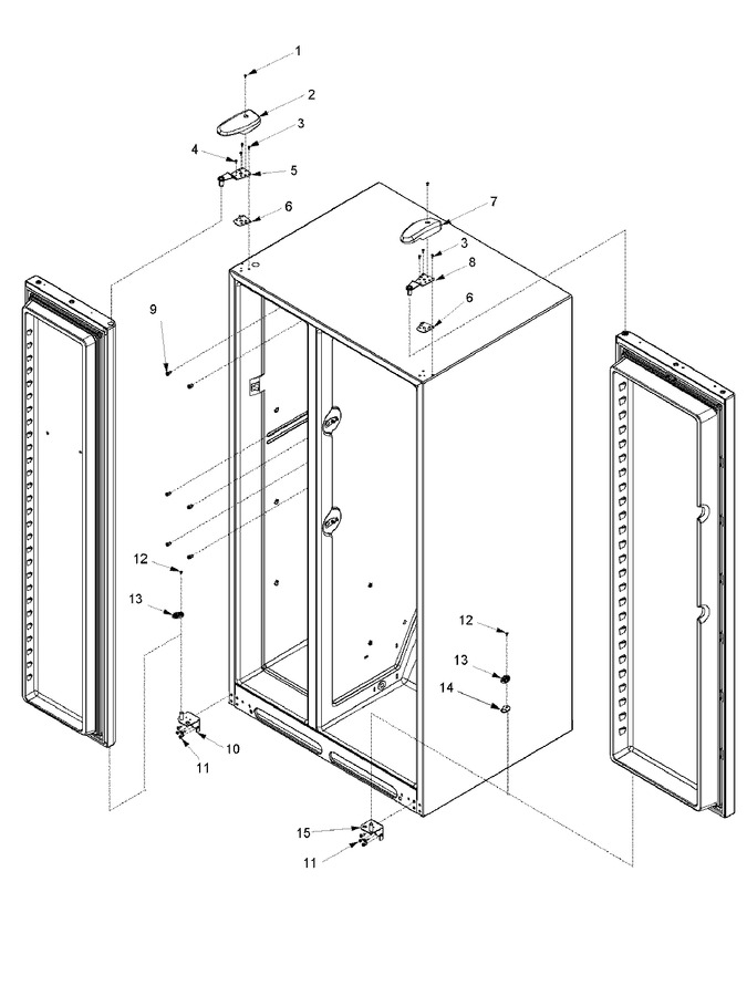 Diagram for XRSS267BW (BOM: PXRSS267BW0)