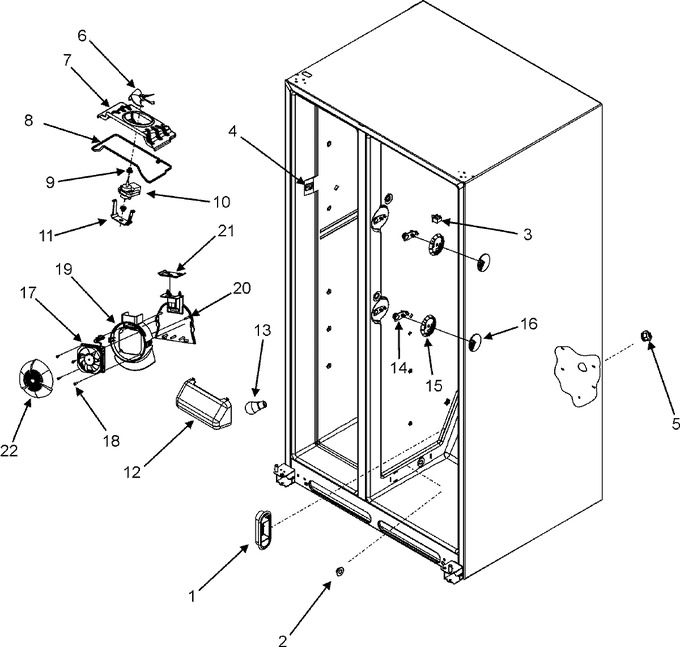 Diagram for JCB2285KEP