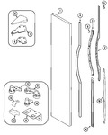 Diagram for 05 - Freezer Outer Door