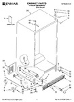 Diagram for 01 - Cabinet Parts