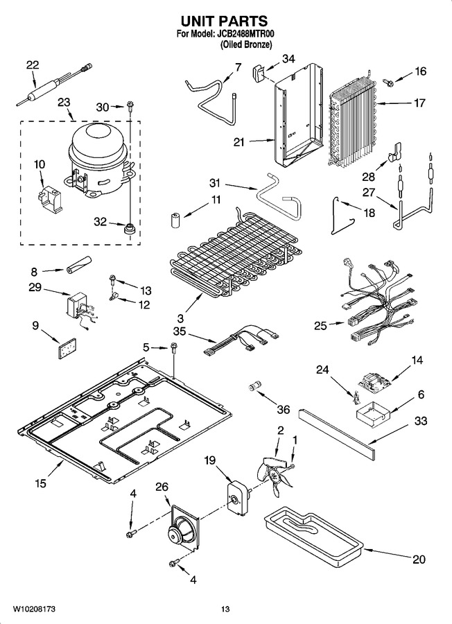 Diagram for JCB2488MTR00