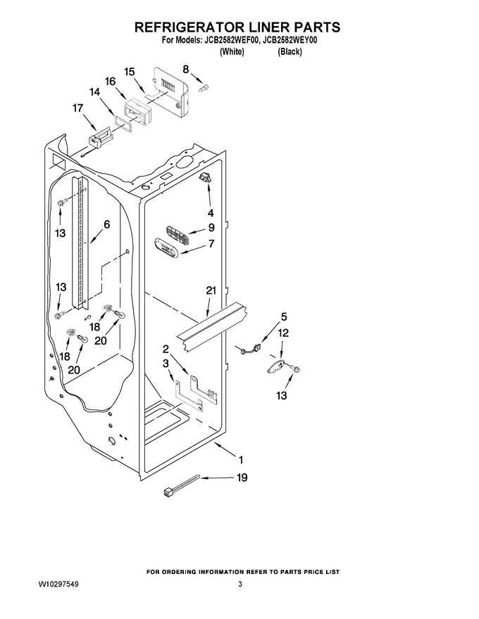 Diagram for JCB2582WEY00