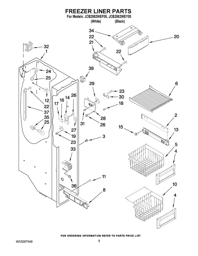 Diagram for JCB2582WEY00