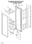 Diagram for 05 - Refrigerator Door Parts