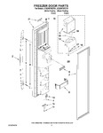 Diagram for 06 - Freezer Door Parts