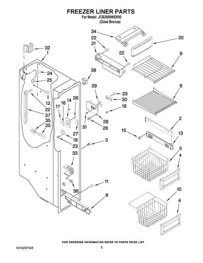 Diagram for JCB2588WER00
