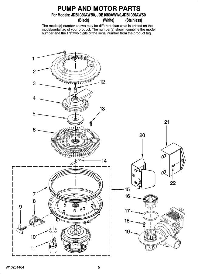 Diagram for JDB1080AWB0