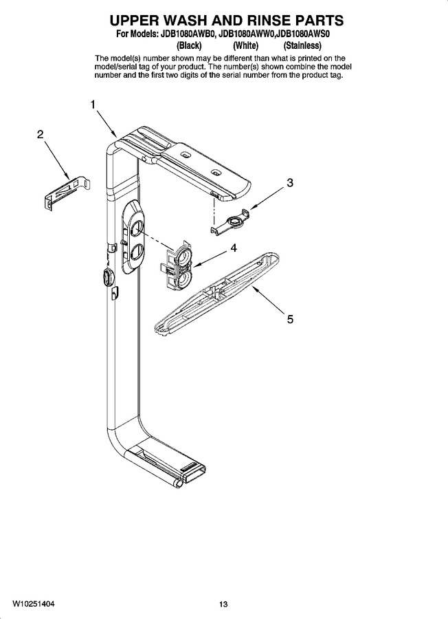 Diagram for JDB1080AWB0