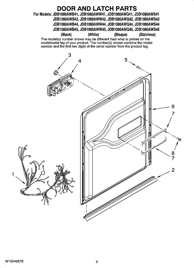 Diagram for JDB1080AWQ45