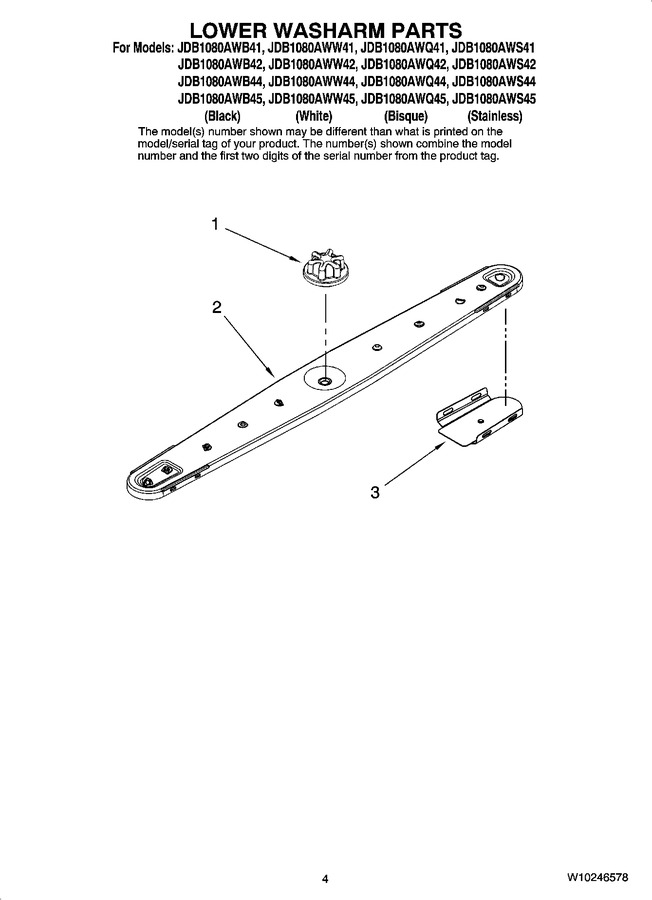 Diagram for JDB1080AWB42