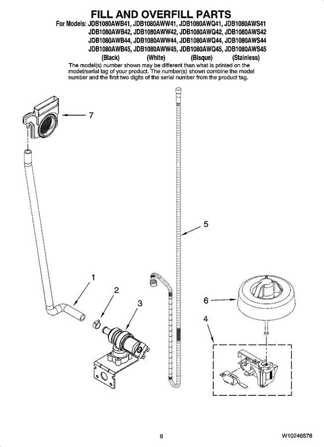 Diagram for JDB1080AWB42