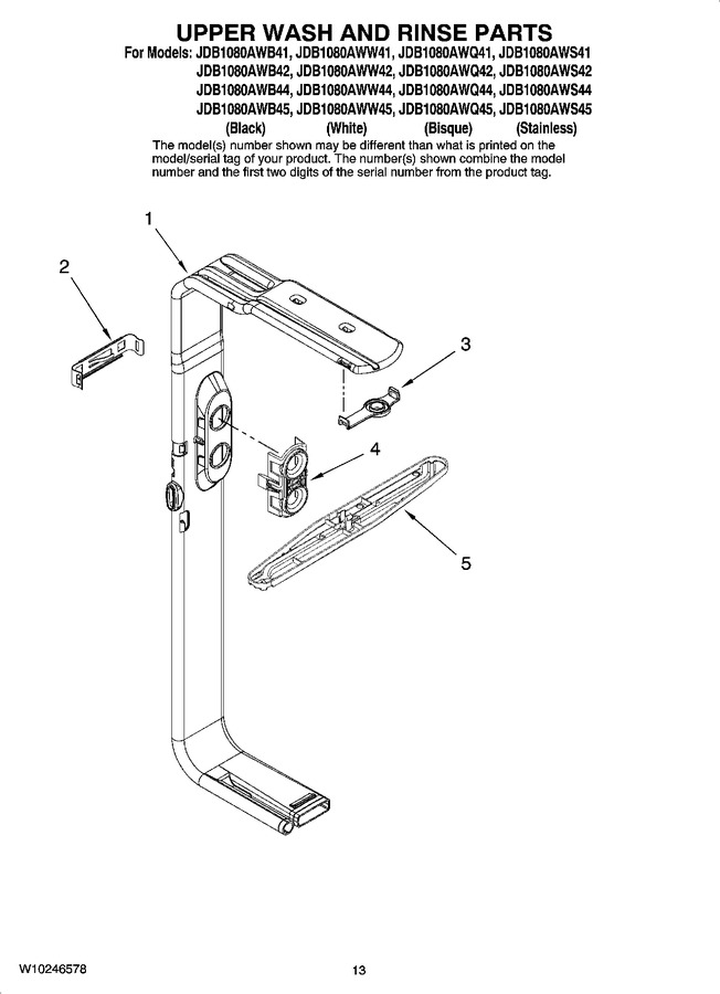 Diagram for JDB1080AWQ42