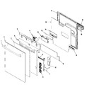 Diagram for 01 - Control Panel & Door