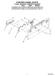 Diagram for 02 - Control Panel Parts
