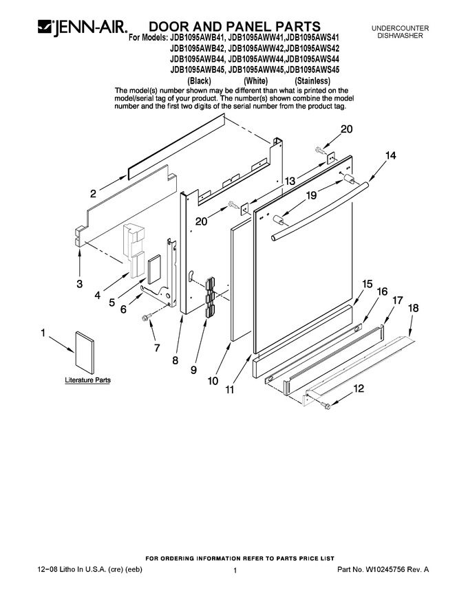 Diagram for JDB1095AWB41