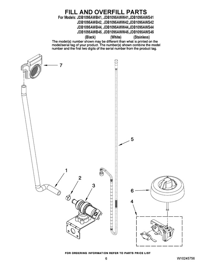 Diagram for JDB1095AWB42