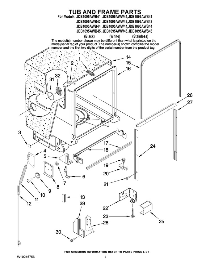 Diagram for JDB1095AWB41