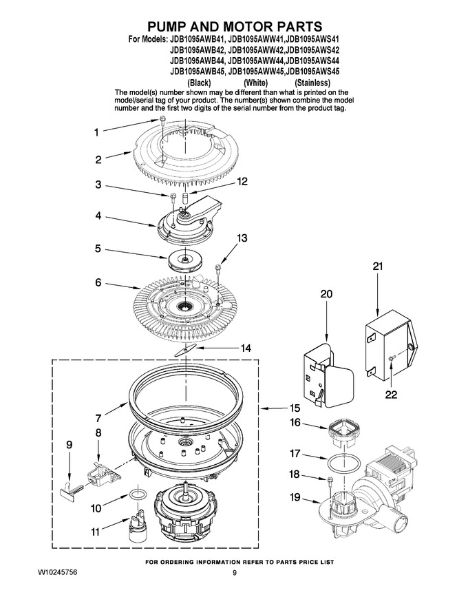 Diagram for JDB1095AWB41