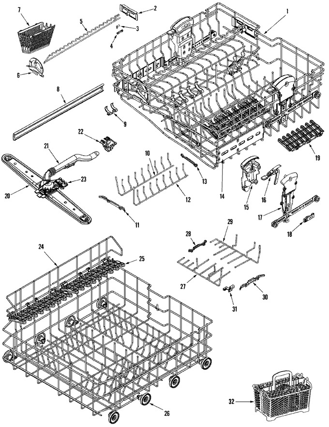 Diagram for JDB1270AWY