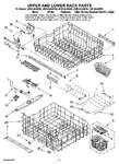 Diagram for 09 - Upper And Lower Rack Parts