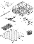 Diagram for 04 - Rail & Rack Assembly (mdl/lwr)