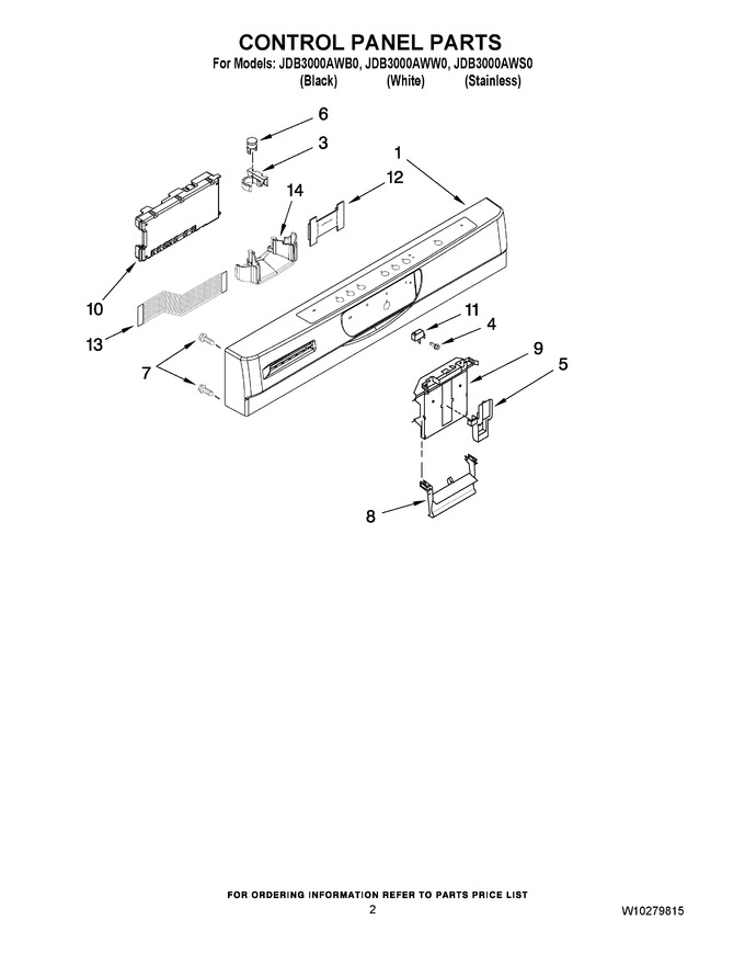 Diagram for JDB3000AWS0