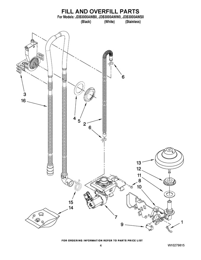 Diagram for JDB3000AWS0