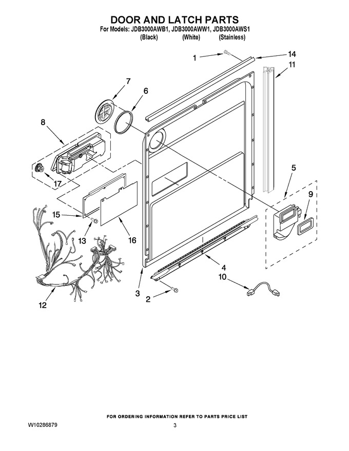 Diagram for JDB3000AWW1