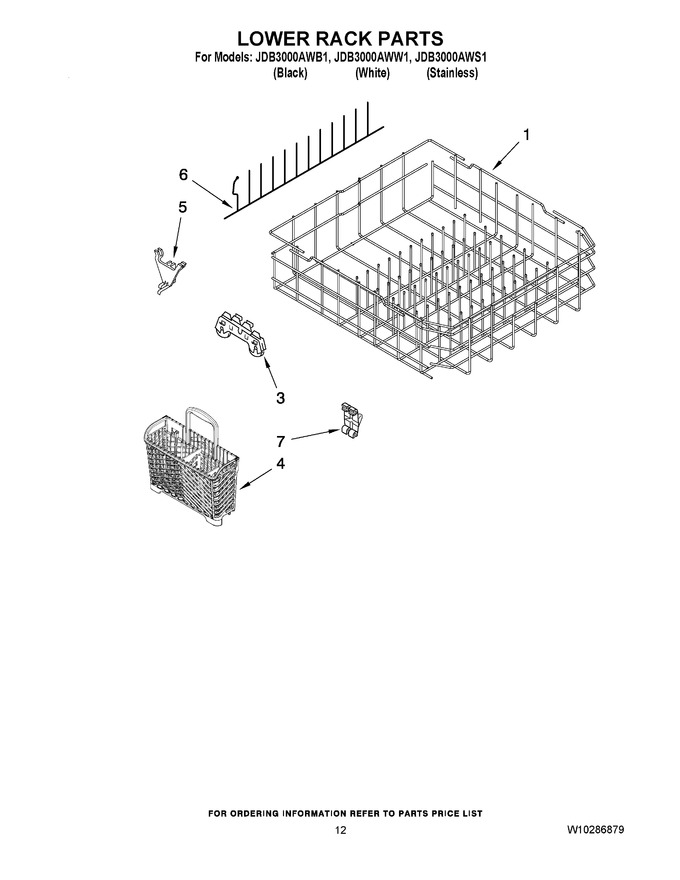 Diagram for JDB3000AWW1