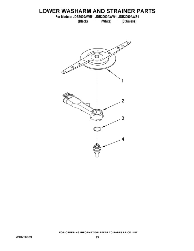 Diagram for JDB3000AWW1